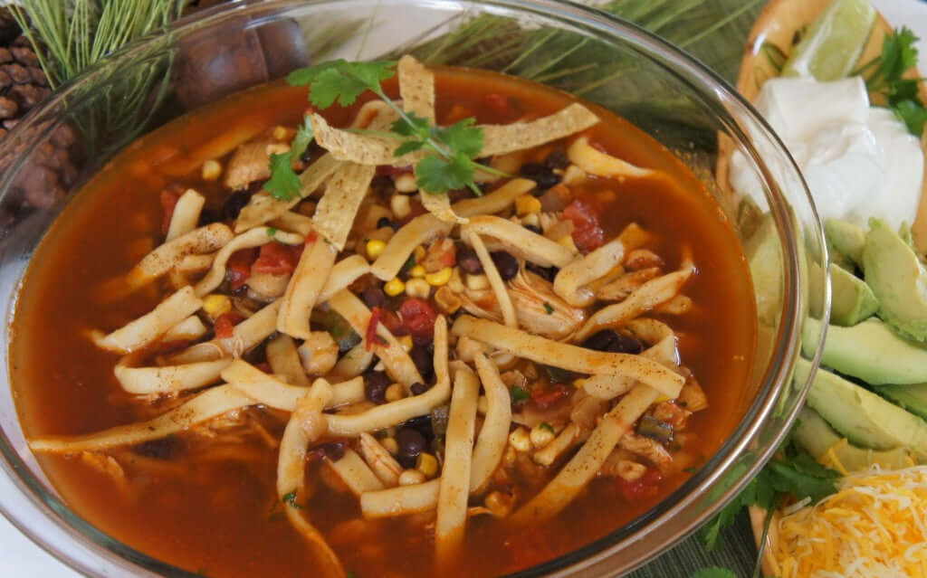 Delicious Chicken Tortilla Noodle Soup
      
      
       &ndash; Grandma's Frozen Noodles