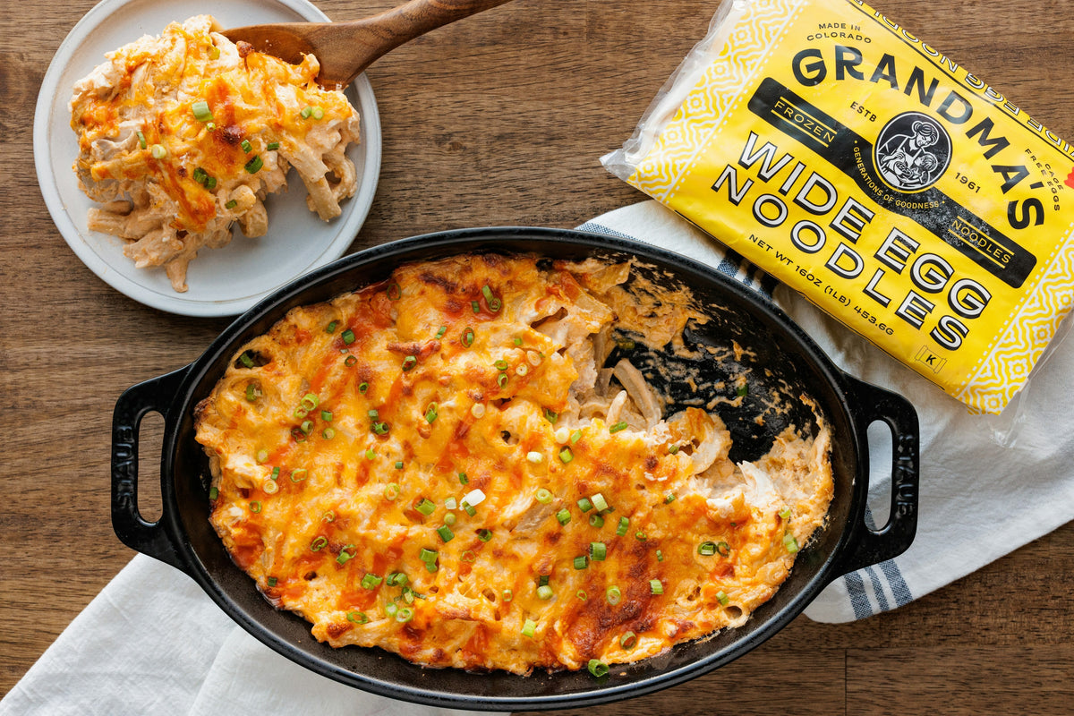 Buffalo Chicken Casserole