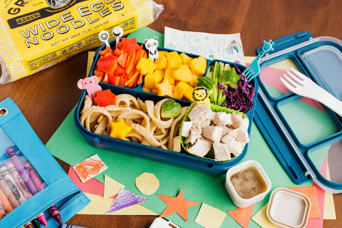 Rainbow Noodle Bento Box