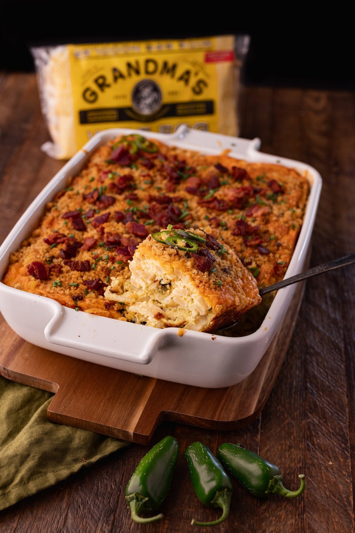 Jalapeño Popper Kugel