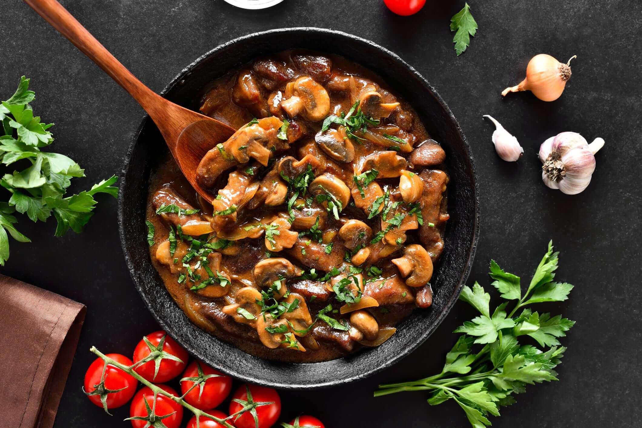 Easy Beef Stroganoff