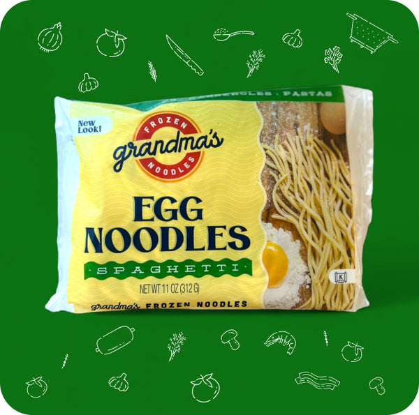 Grandma's Frozen Egg Noodles Grandma's Frozen Noodles