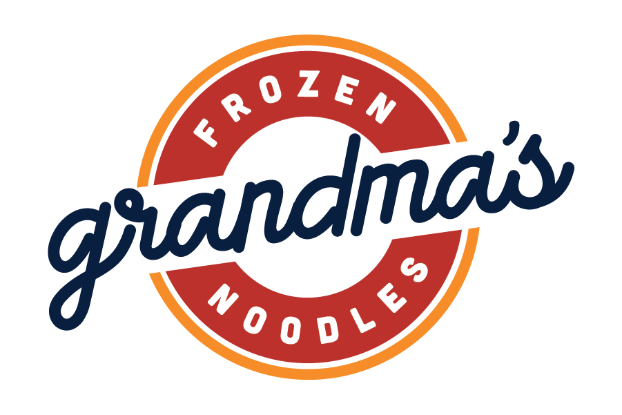 Grandma's Frozen Noodles logo.